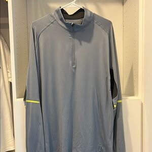 Men's PGA Tour Gray Quarter-Zip Jacket